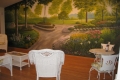 Garden Mural Sitting Area